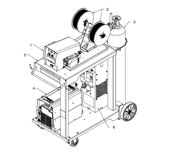 Miller Invisionâ„¢ 450 MPa Pkg 951457 Runner Schematic
